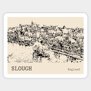 Slough England Sticker